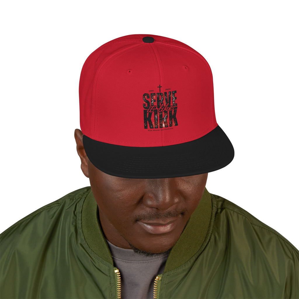 Serve it like Kirk - Snapback Cap