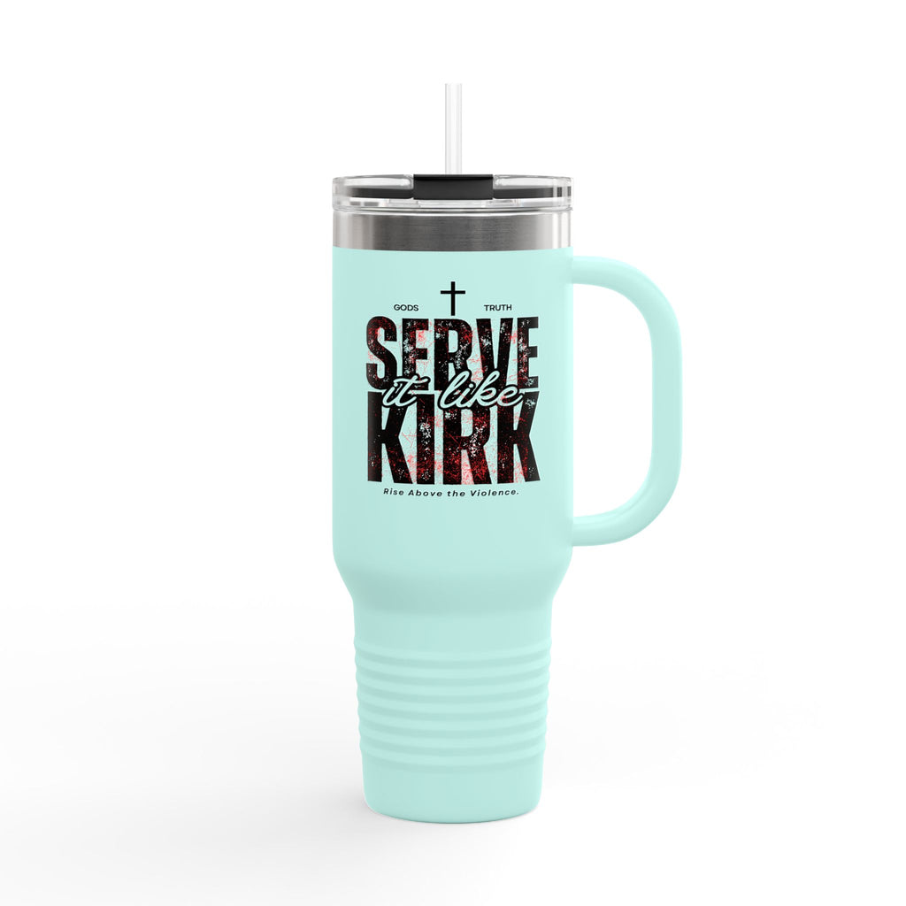 Serve it like Kirk - Insulated Travel Mug, 40oz