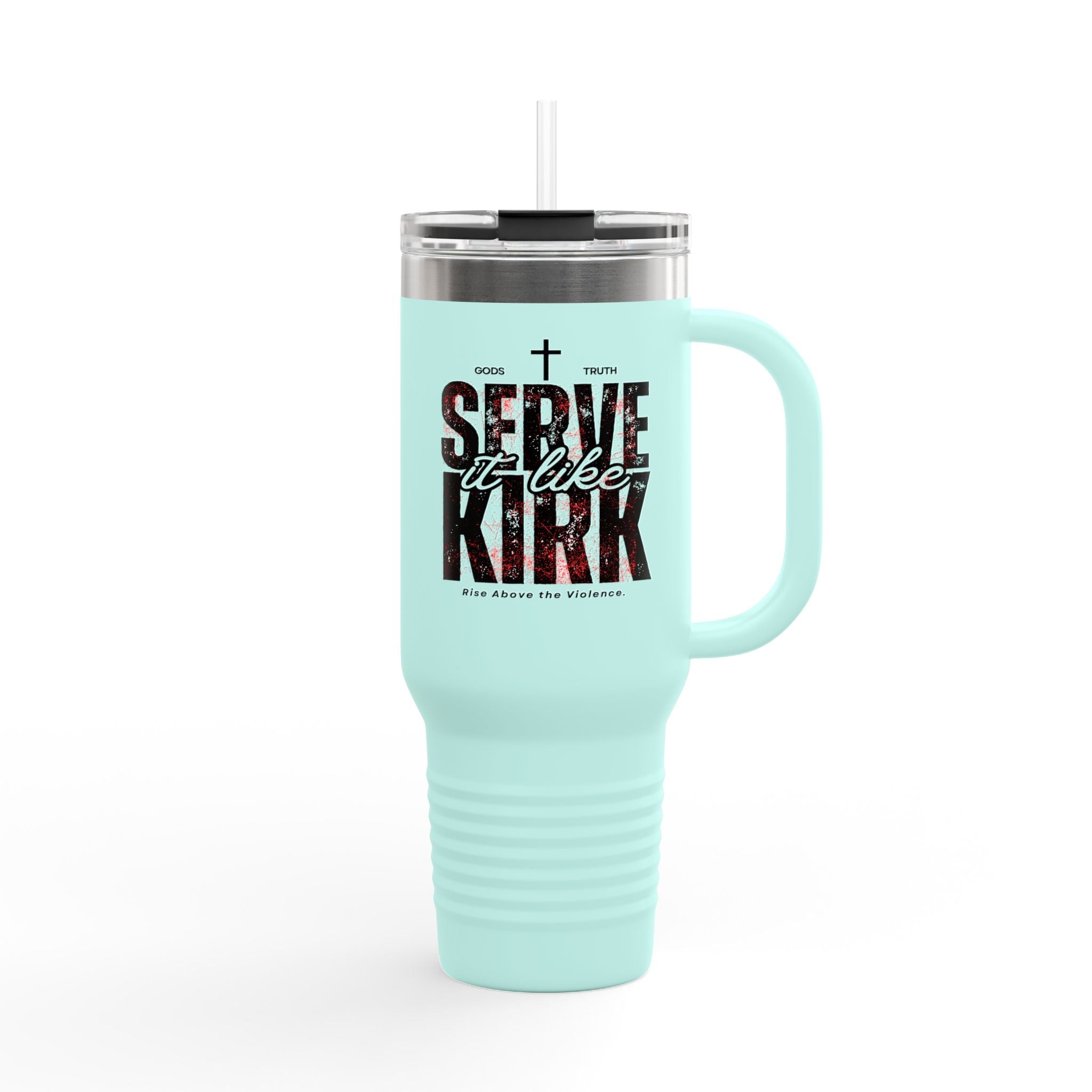 Serve it like Kirk - Insulated Travel Mug, 40oz