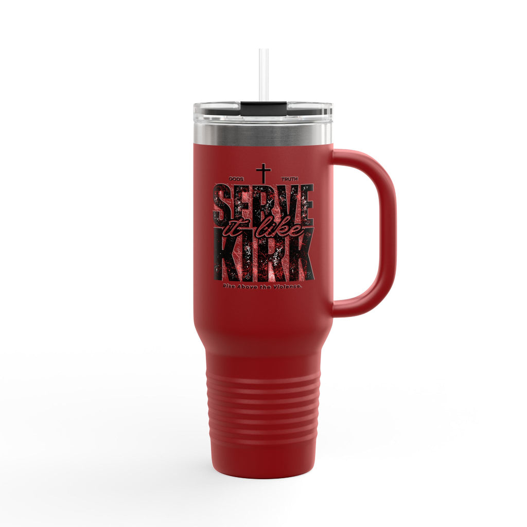 Serve it like Kirk - Insulated Travel Mug, 40oz