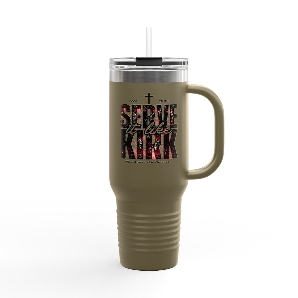 Serve it like Kirk - Insulated Travel Mug, 40oz