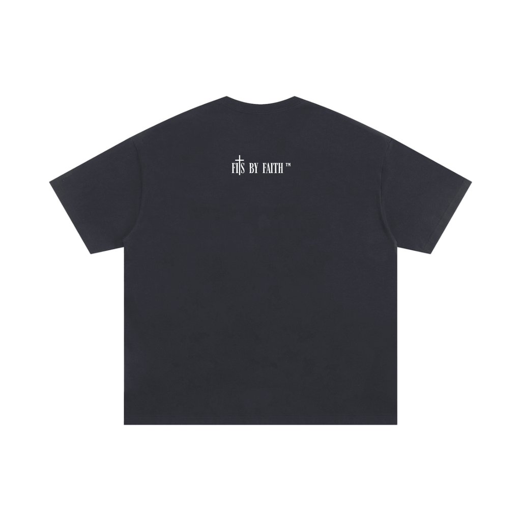 JESUS SAVES - Oversized Cotton T-Shirt