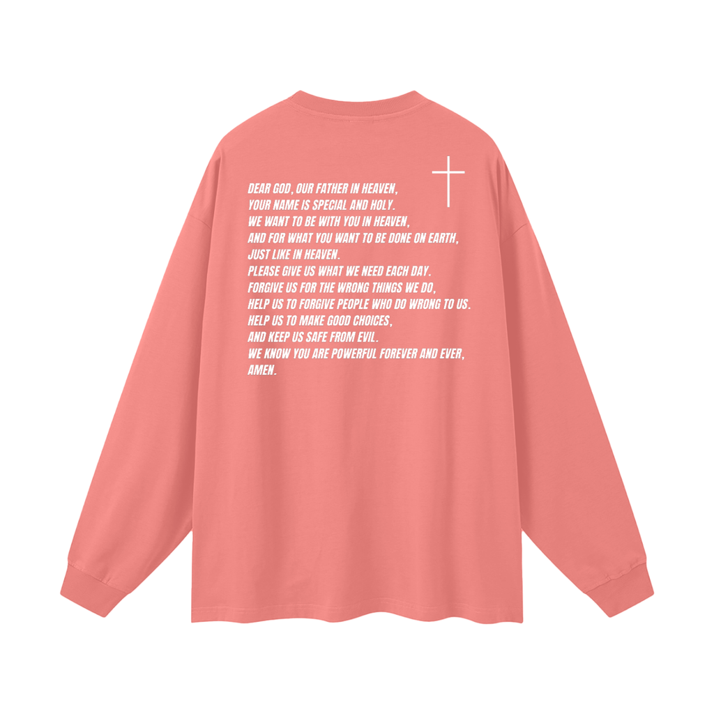 Our Father Scripture -  Long Sleeve T-Shirt