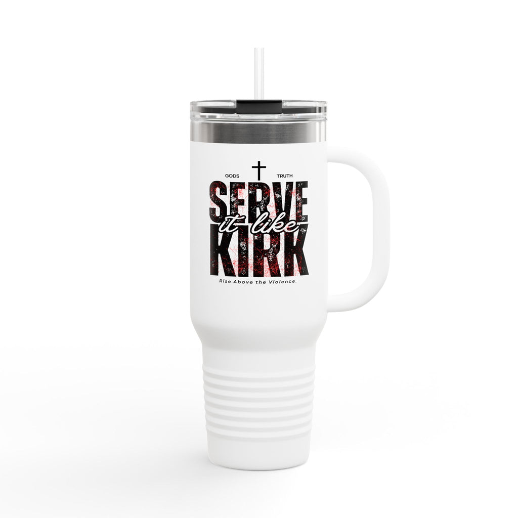 Serve it like Kirk - Insulated Travel Mug, 40oz