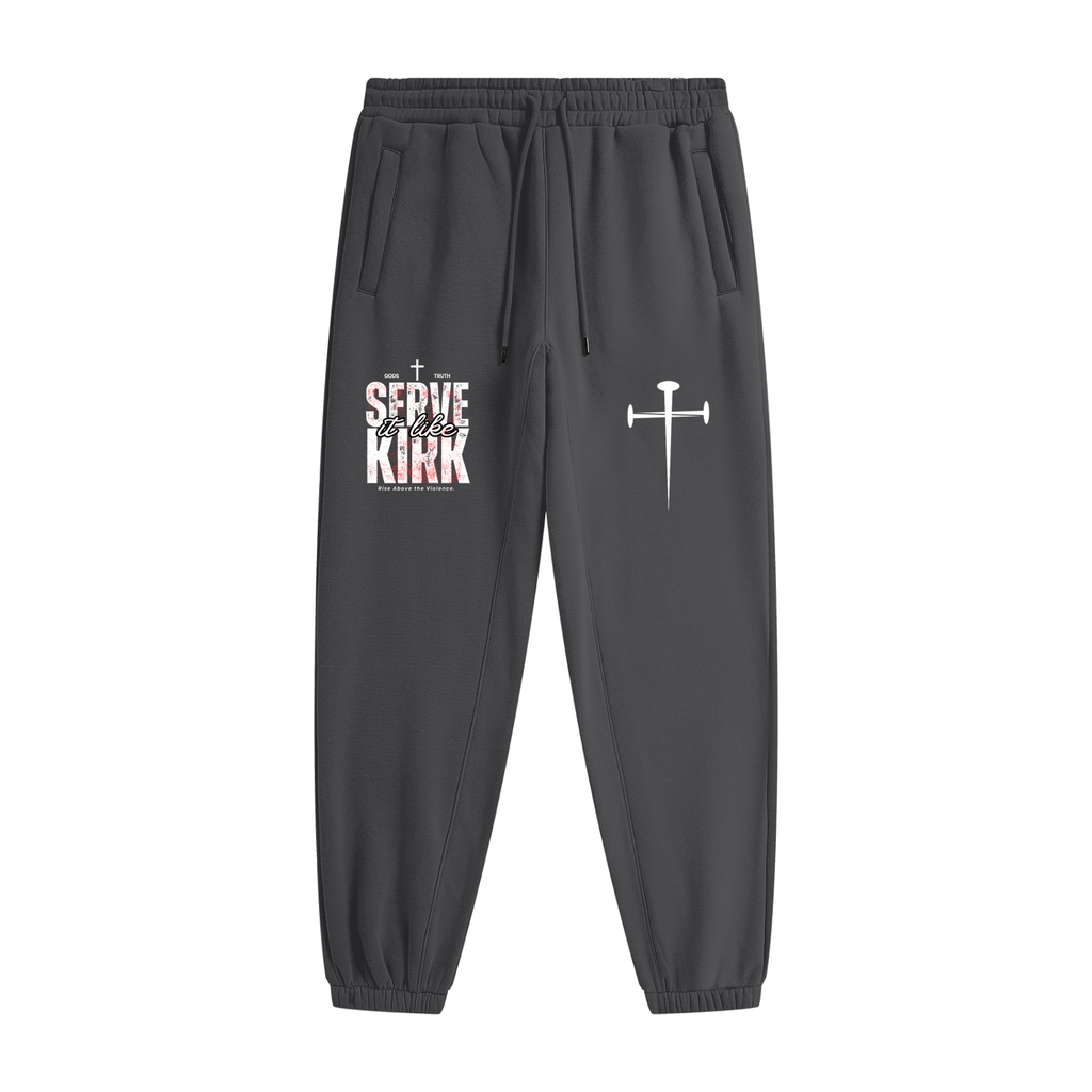Serve it like Kirk - Heavyweight Joggers