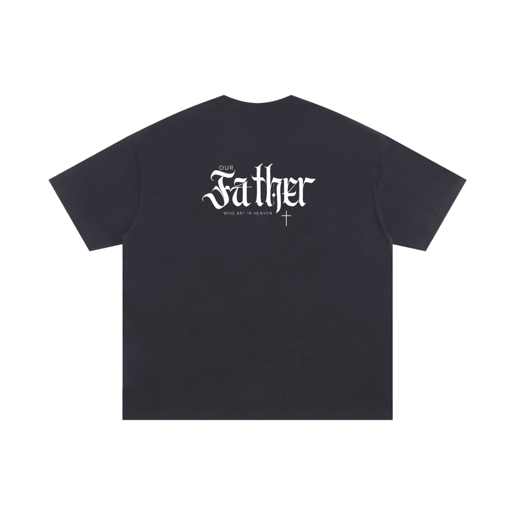 OUR FATHER - Unisex Oversized Cotton T-Shirt