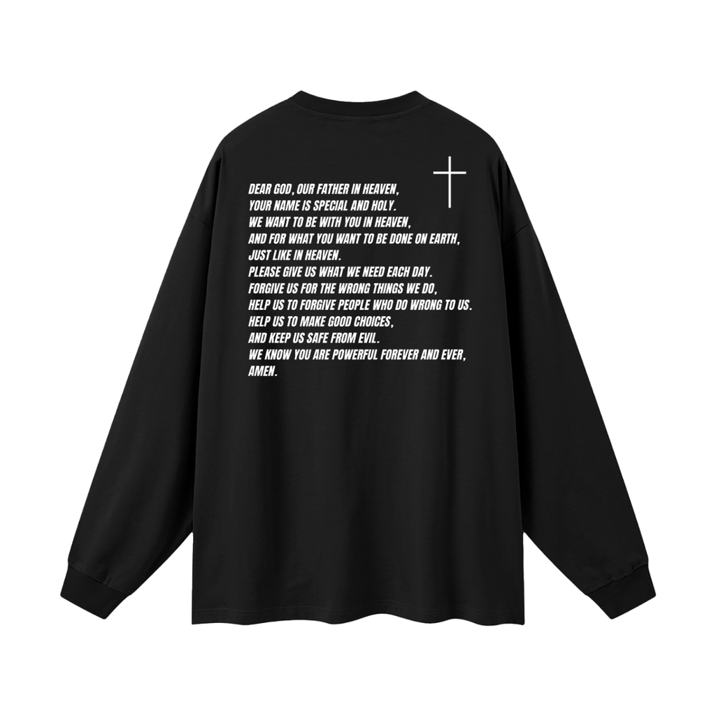 Our Father Scripture -  Long Sleeve T-Shirt