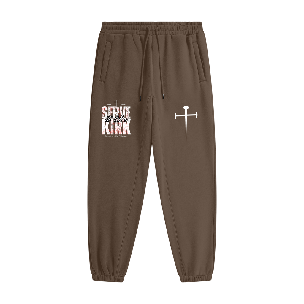 Serve it like Kirk - Heavyweight Joggers