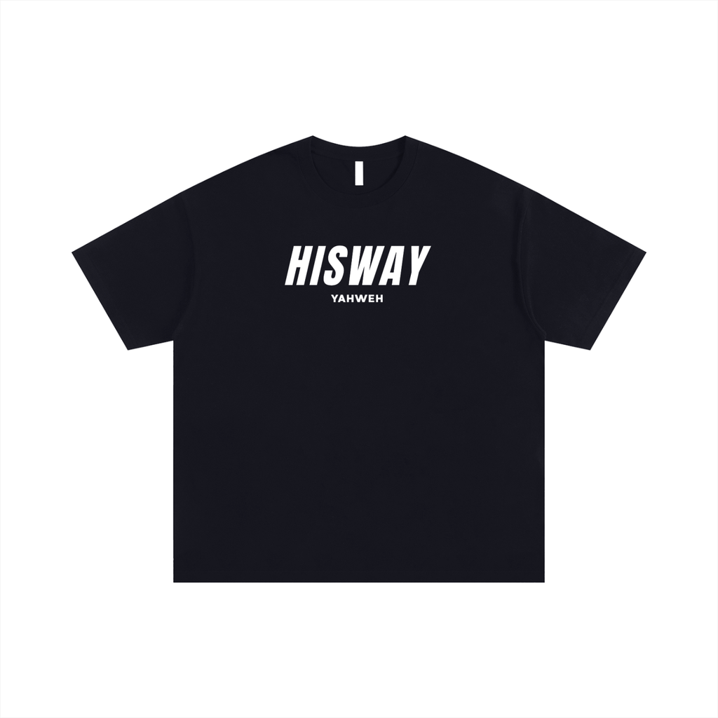 HISWAY - Unisex Oversized Cotton T-Shirt