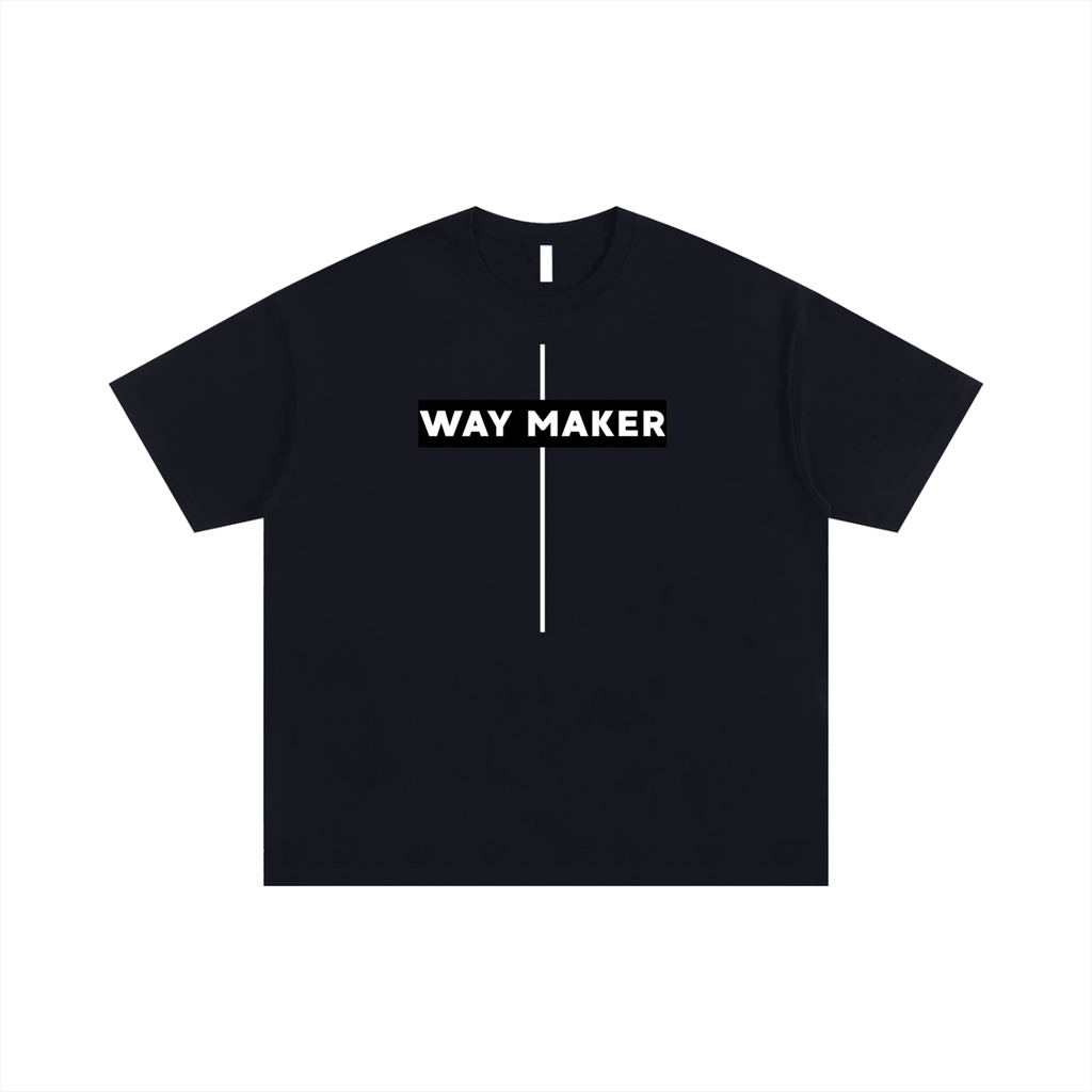 WAY MAKER - Unisex Oversized Cotton T-Shirt