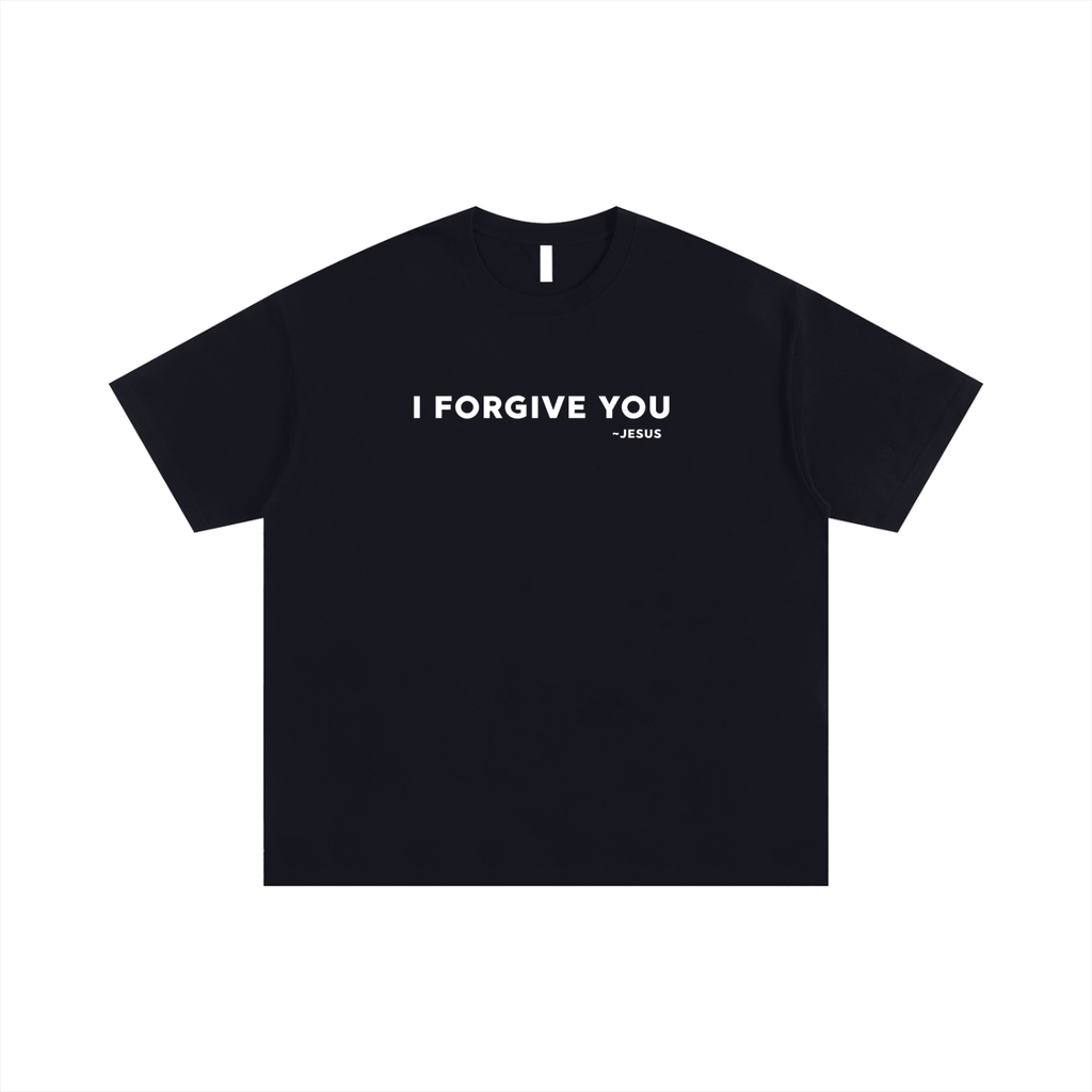 I FORGIVE YOU - Unisex Oversized Cotton T-Shirt